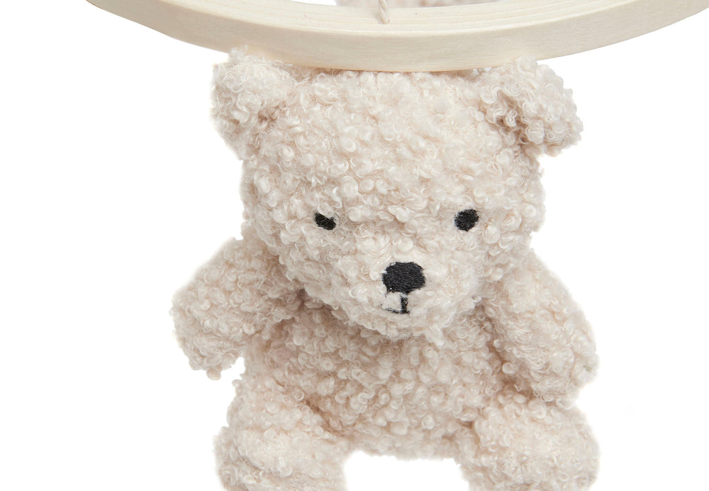 Jollein Baby Mobiel Teddy Bear Wild Rose/Naturel