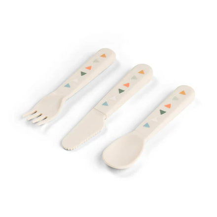 Done By Deer Foodie Bestek Set | Celebration Sand