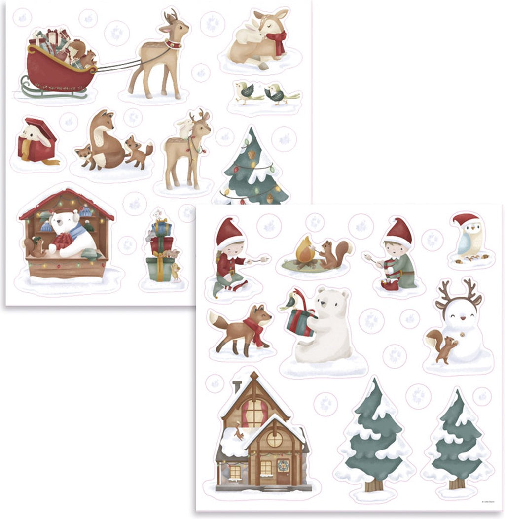 Little Dutch Raamstickers | Kerstmis