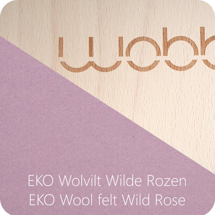 Wobbel PRO Blank Gelakt | Vilt Wild Rose