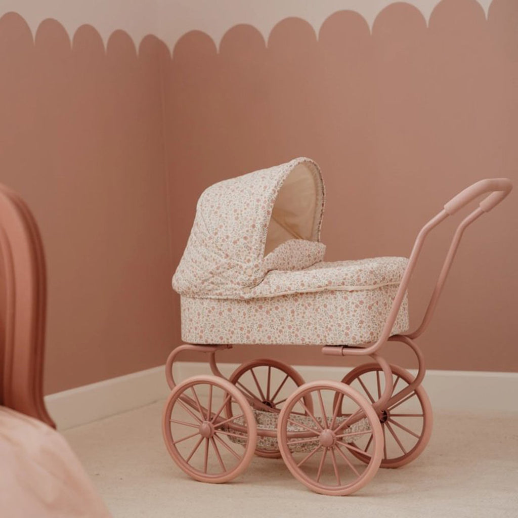 Little Dutch Metalen Poppenwagen Soft Flowers