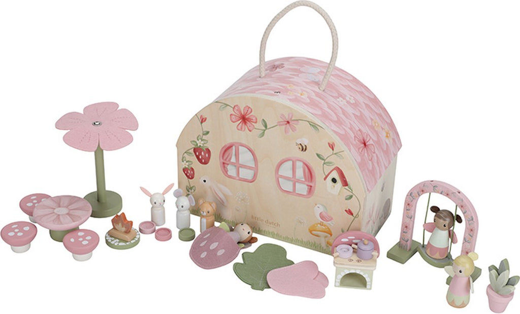 Little Dutch Houten Poppenhuis Feeënhuisje | Fairy Garden