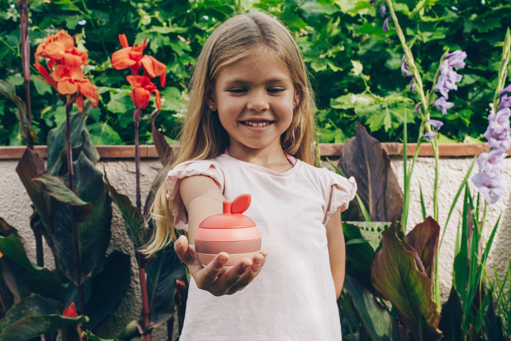 Little L Appel Rood en Roze