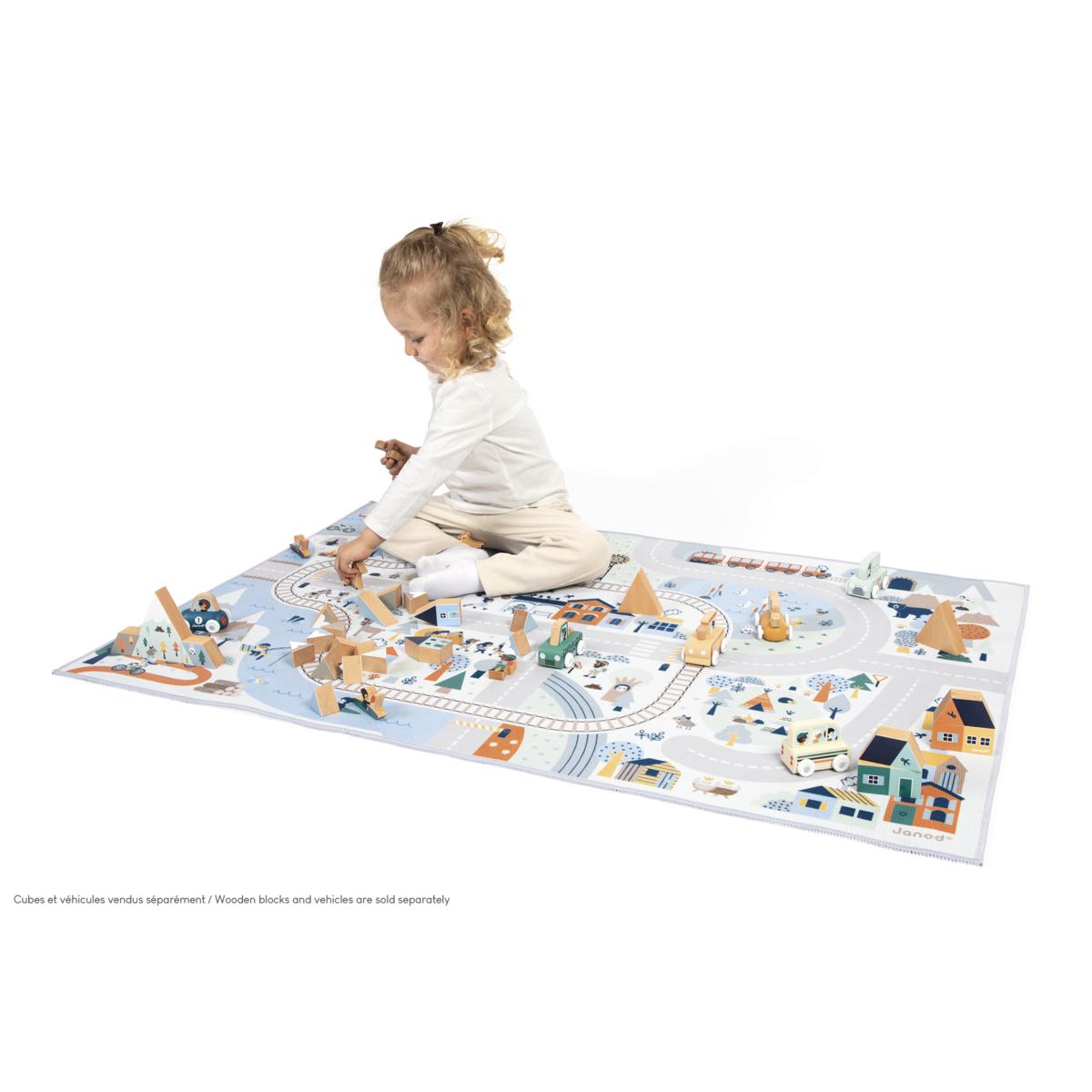 Janod Speelmat 120 x 77.5 cm | Mountain Valley