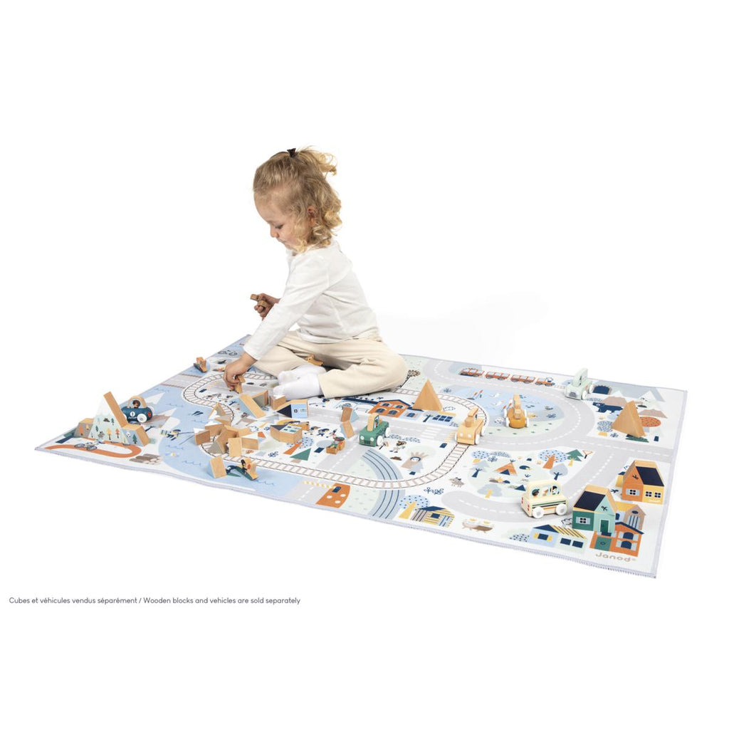 Janod Speelmat 120 x 77.5 cm | Mountain Valley