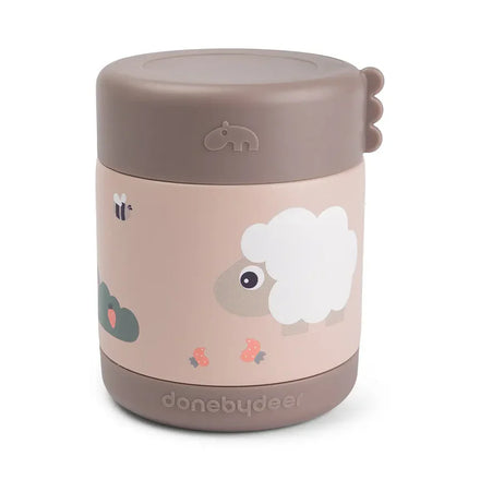 Done By Deer Thermische Food Jar 300ml | Tiny Farm Powder