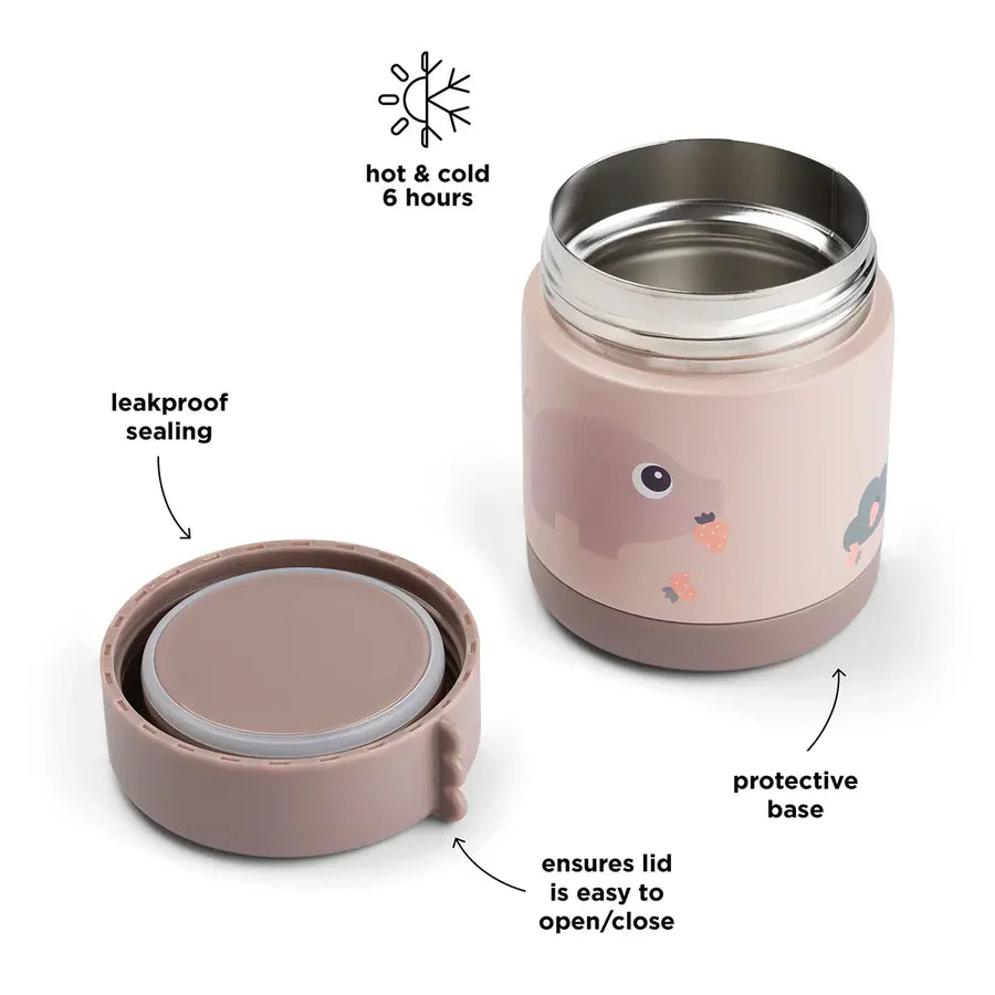 Done By Deer Thermische Food Jar 300ml | Tiny Farm Powder