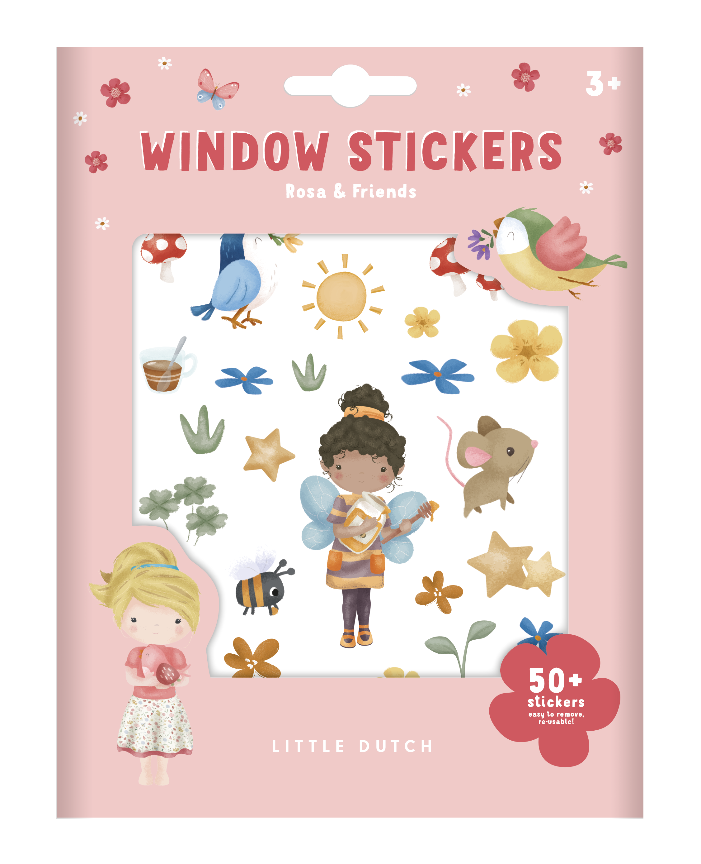 Little Dutch Raamstickers | Rosa & Friends