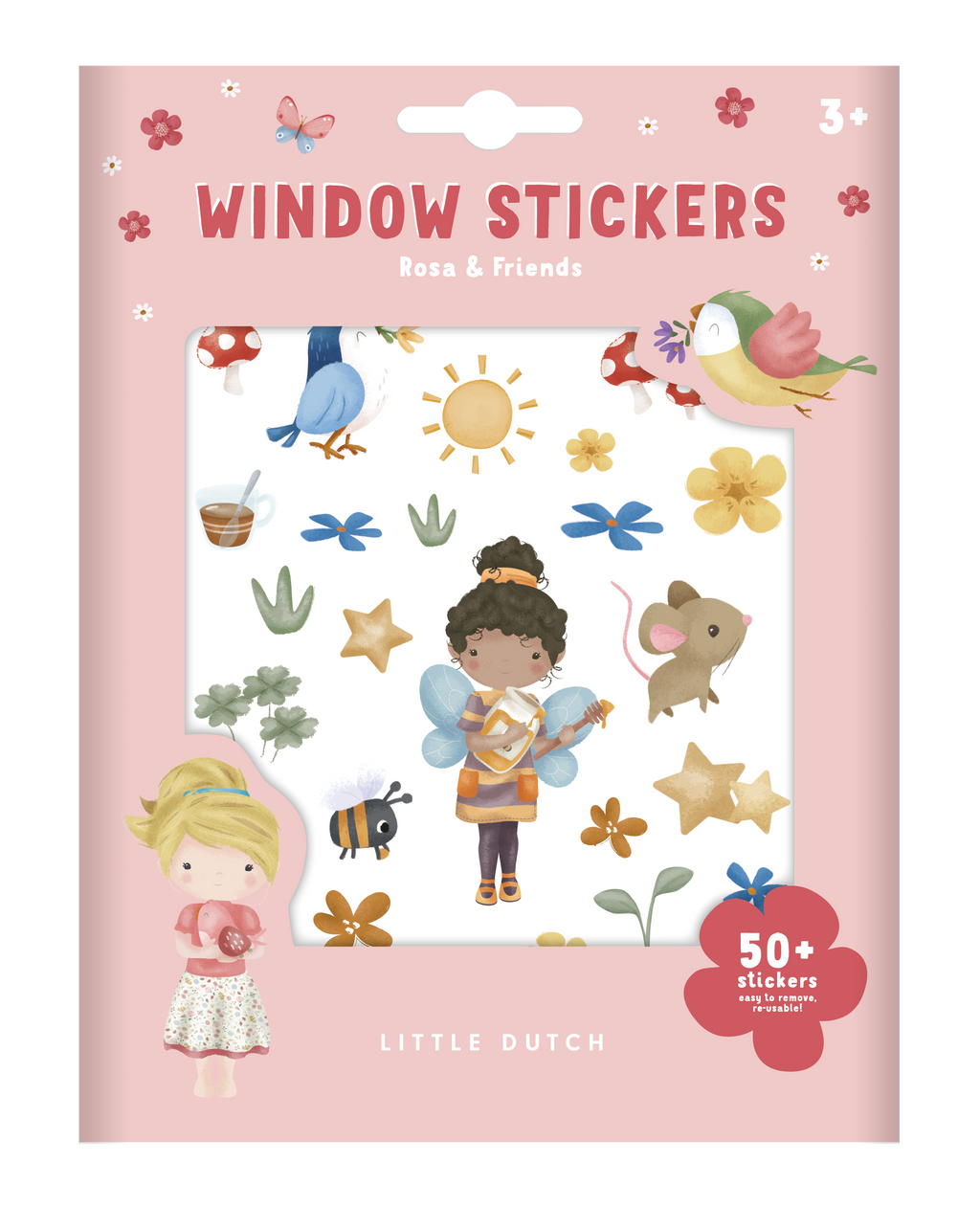 Little Dutch Raamstickers | Rosa & Friends