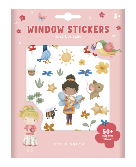 Little Dutch Raamstickers | Rosa & Friends