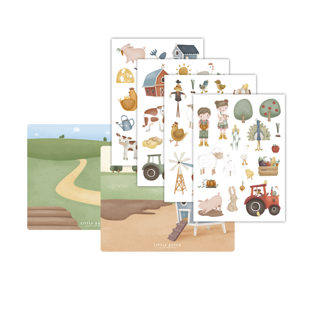 Little Dutch Raamstickers | Little Farm