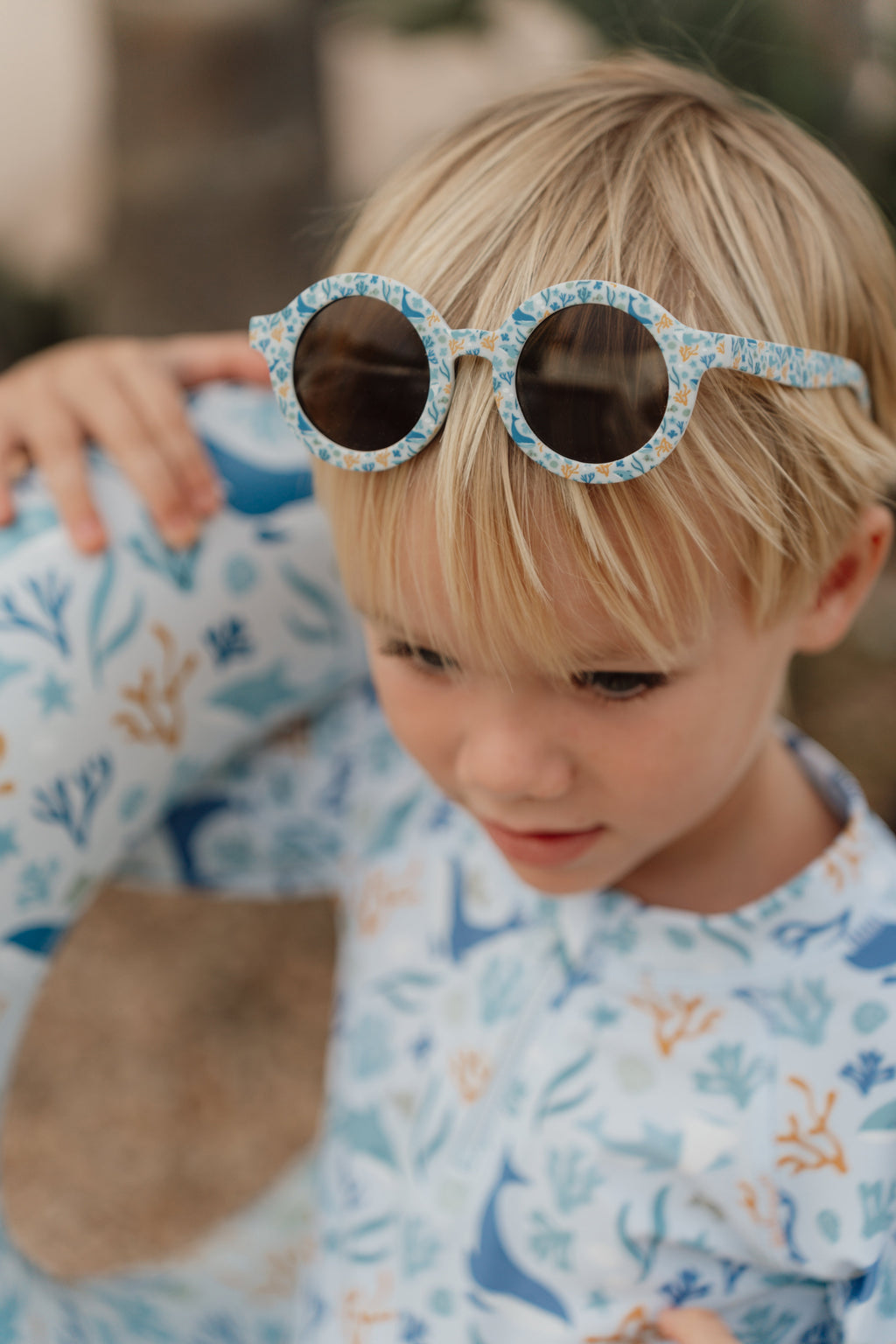 Little Dutch Zonnebril 18m-5 jaar | Oceans Dreams Blue*