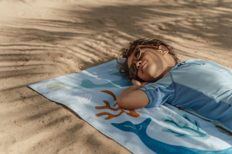 Little Dutch Strandlaken Beach Towel | Oceam Dreams Blue