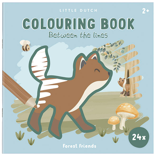 Little Dutch Kleurboekje Binnen De Lijntjes Kleuren | Forest Friends