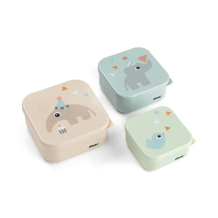 Done By Deer Snack Box Set 3st | Celebration Colour Mix