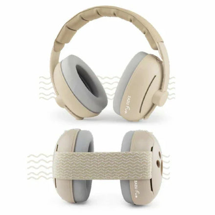 Zazu Gehoorbescherming Baby & Junior 2 in 1 | Taupe