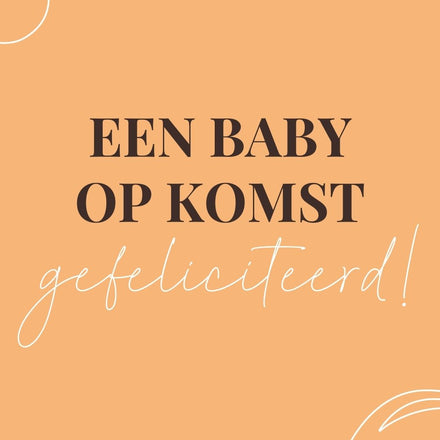 Online cadeaubon - Yay! Een baby op komst!