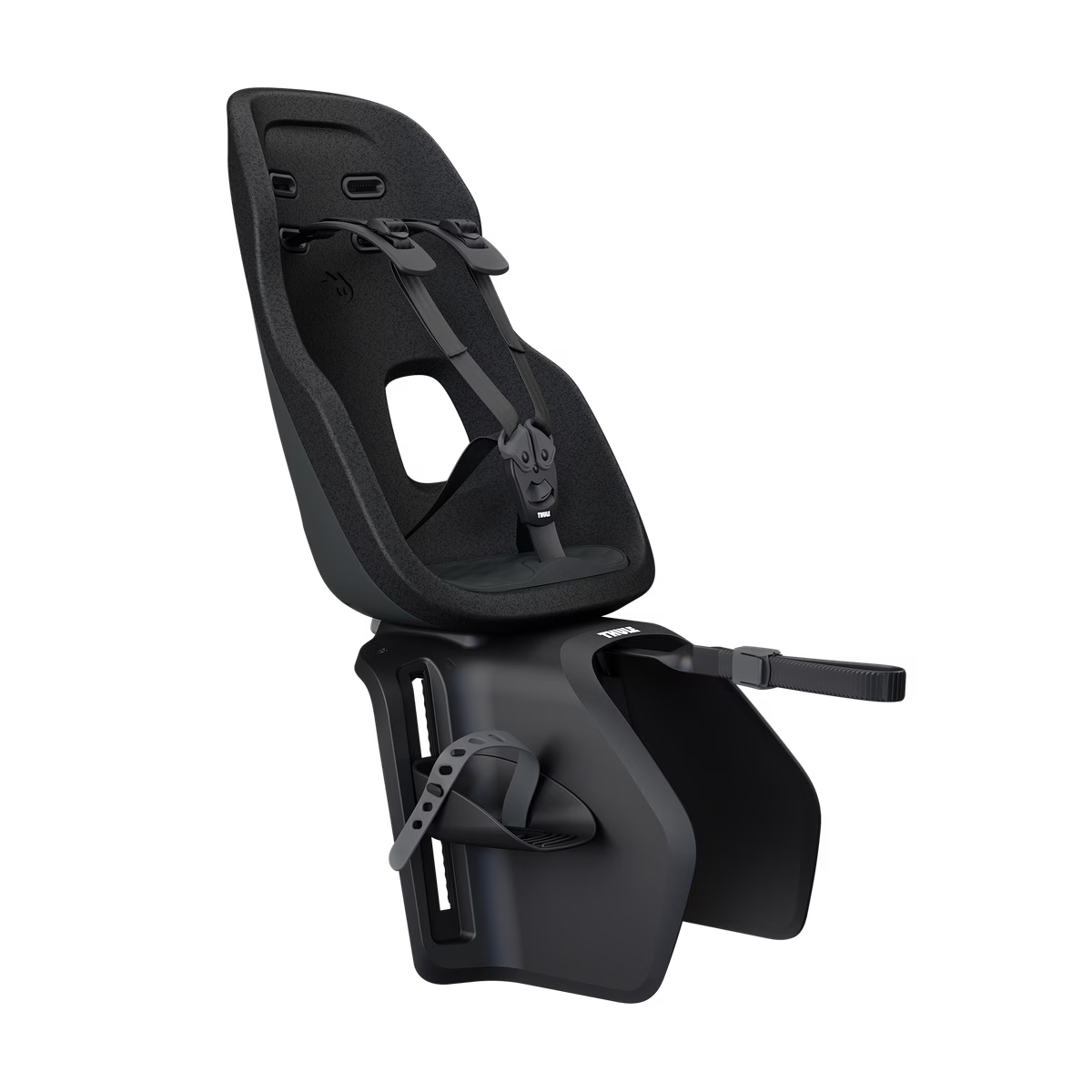 Thule Yepp Nexxt 2 Maxi Fietsstoel Achterop Bagagedrager Montage I Zwart