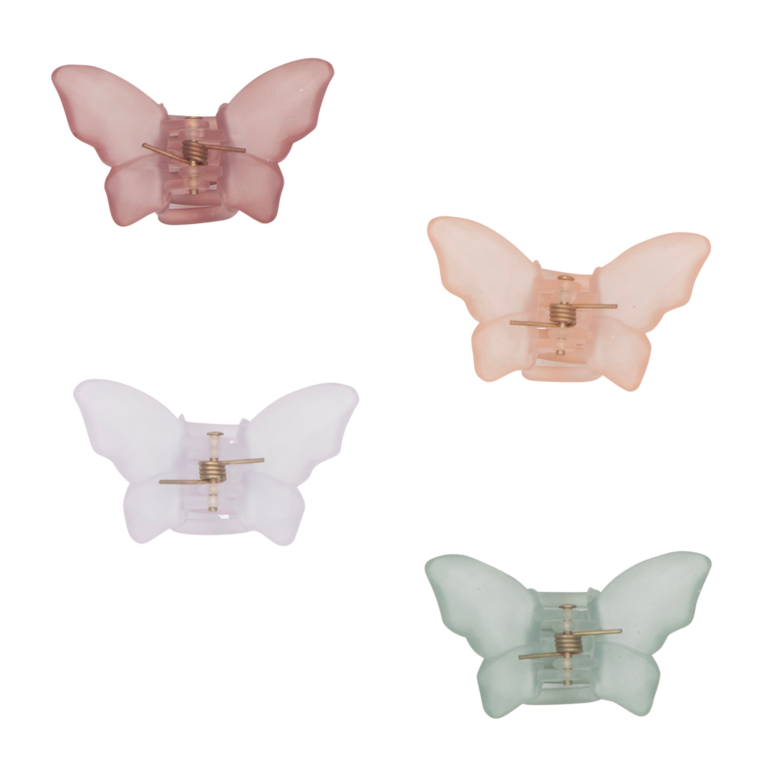 Mimi & Lula Haarknijpers Dino's & Butterflies | Frosted Butterfly Bulldogs