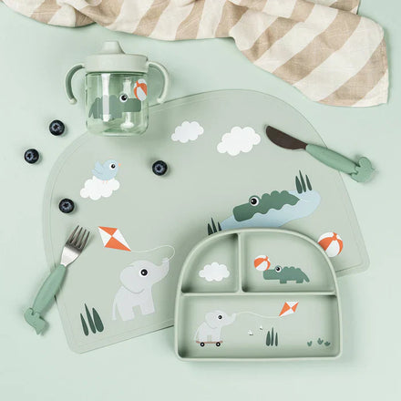 Done By Deer Leer Drinkbeker | Playground Green