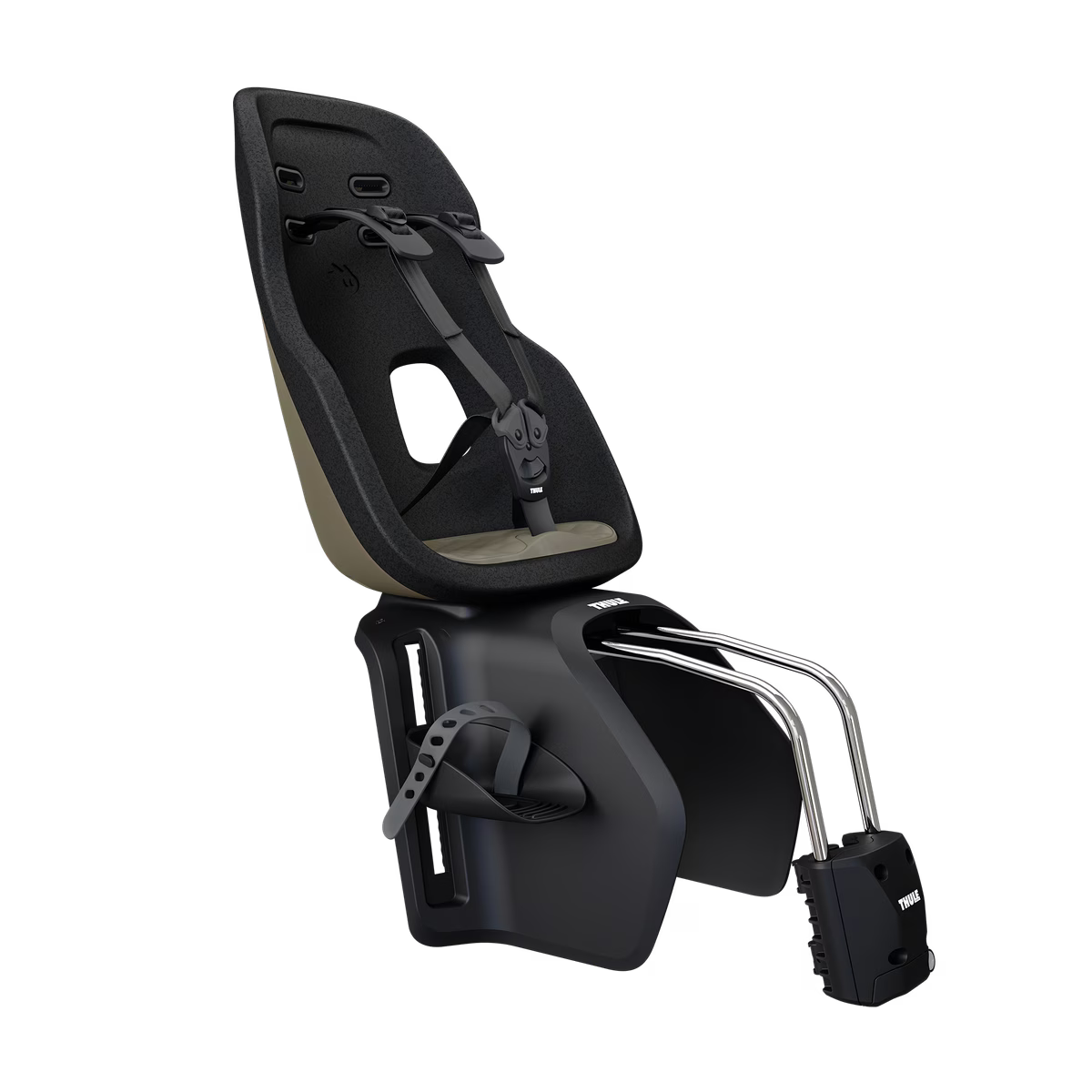Thule Yepp Nexxt 2 Maxi Fietsstoel Achterop Frame Montage I Deep Khaki