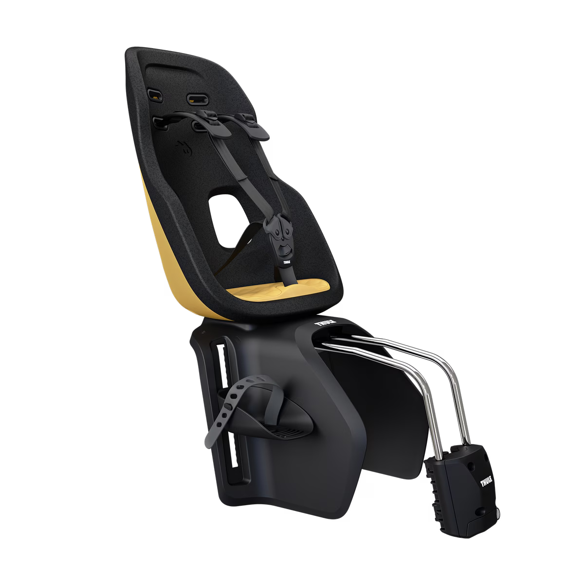 Thule Yepp Nexxt 2 Maxi Fietsstoel Achterop Frame Montage I Burnished Yellow