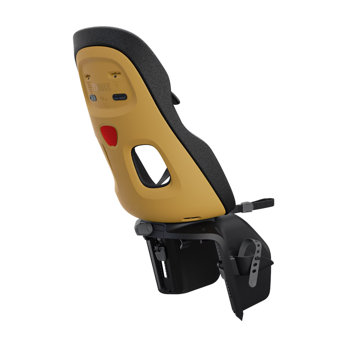 Thule Yepp Nexxt 2 Maxi Fietsstoel Achterop Bagagedrager Montage I Burnished Yellow