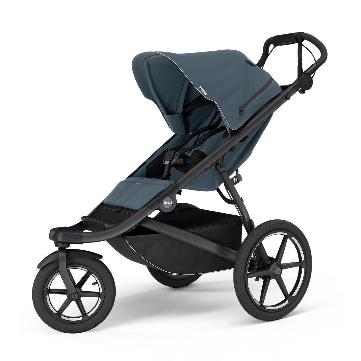 Thule Urban Glide 3 Kinderwagen Met Magnetische Gesp | Dark Slate