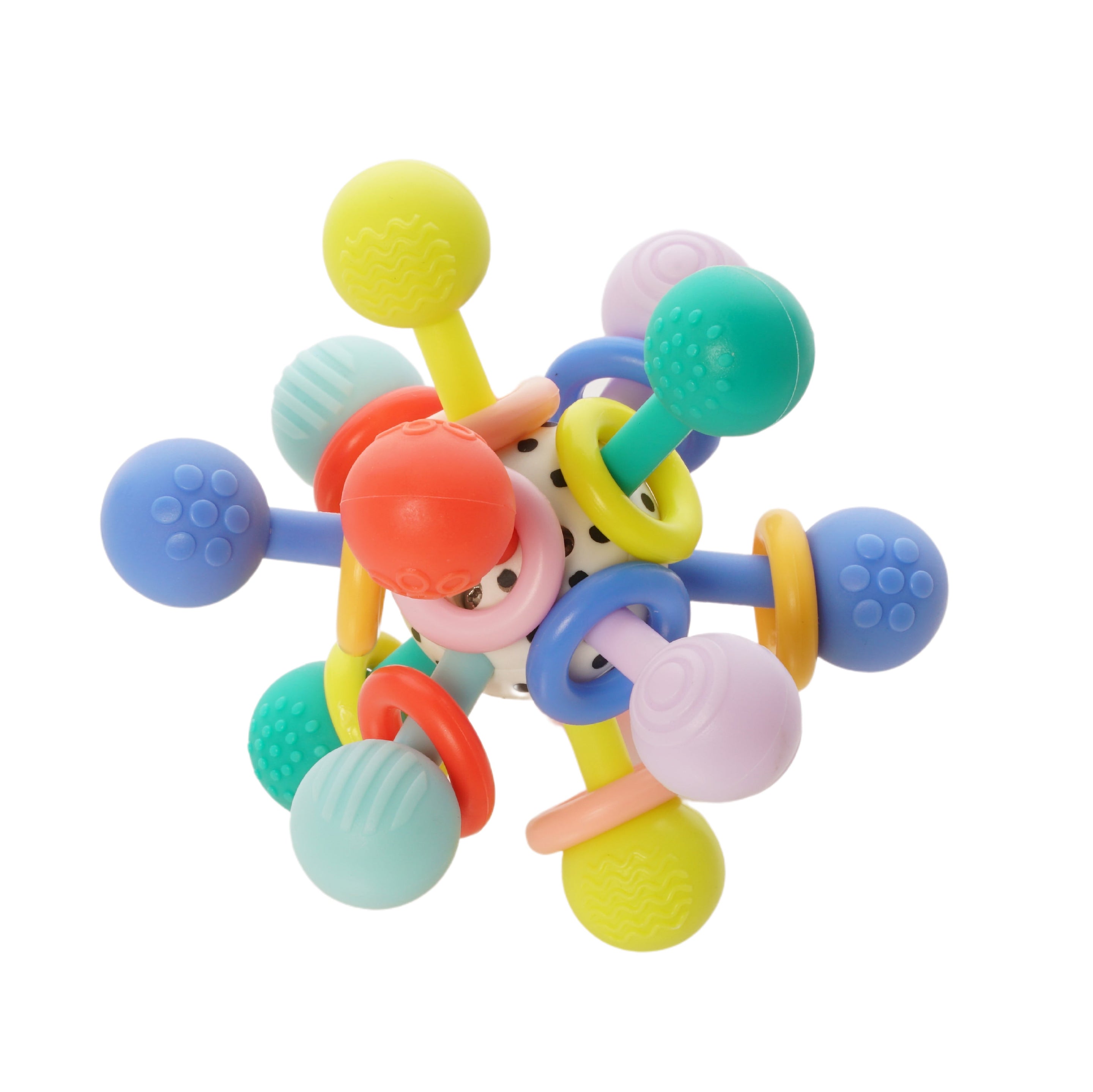 Manhattan Toys Sensorisch Baby Speeltje Atom Colorpop