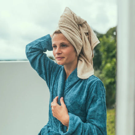 Timboo Handdoek 50x74cm | Feather Grey