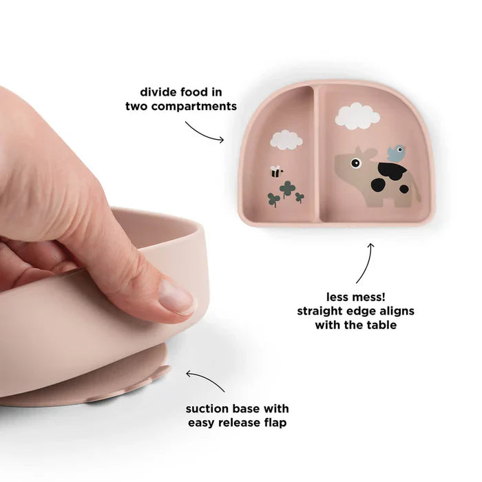 Done By Deer Stick&Stay Kommetje met Vakjes | Tiny Farm Powder