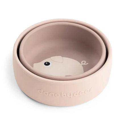 Done By Deer Silicone Kom Set 2st | Pigee Powder