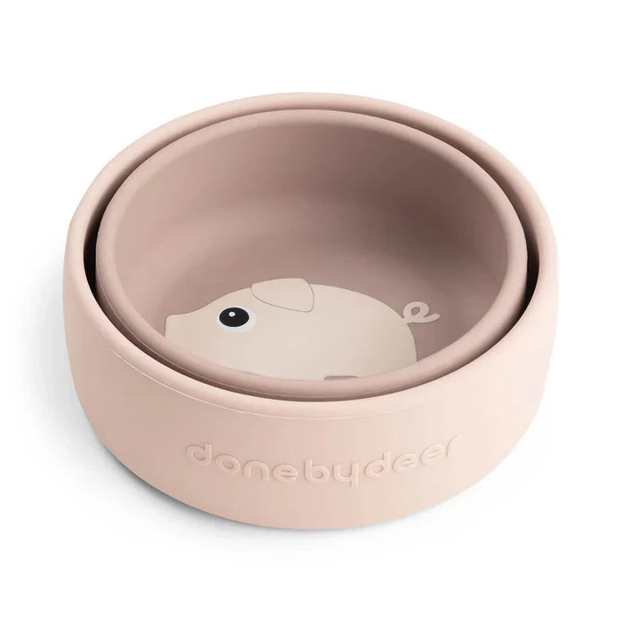 Done By Deer Silicone Kom Set 2st | Pigee Powder