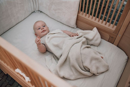 Koeka Wiegdeken 75x90 Lisbon | Powder White