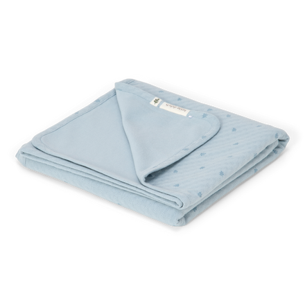 Little Dutch Wiegdeken 70x100 | Pure Denim Blue