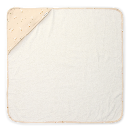 Little Dutch Badcape Little Goose 75x75 | Wit