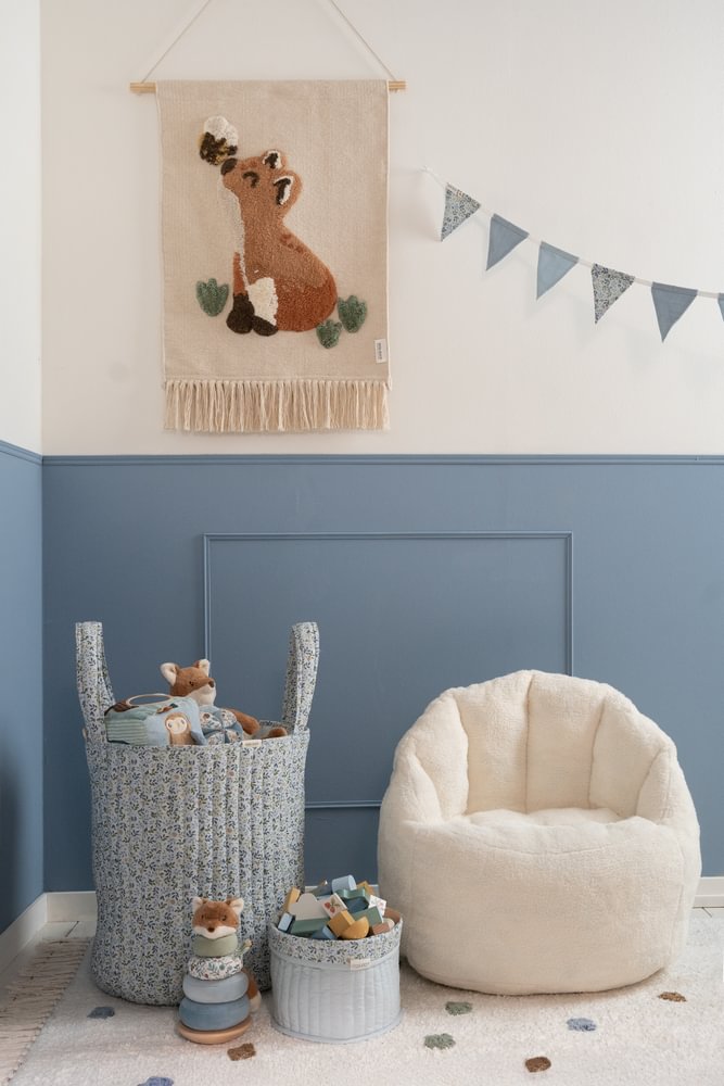 Little Dutch Wandtapijt Vos | Forest Friends Wit