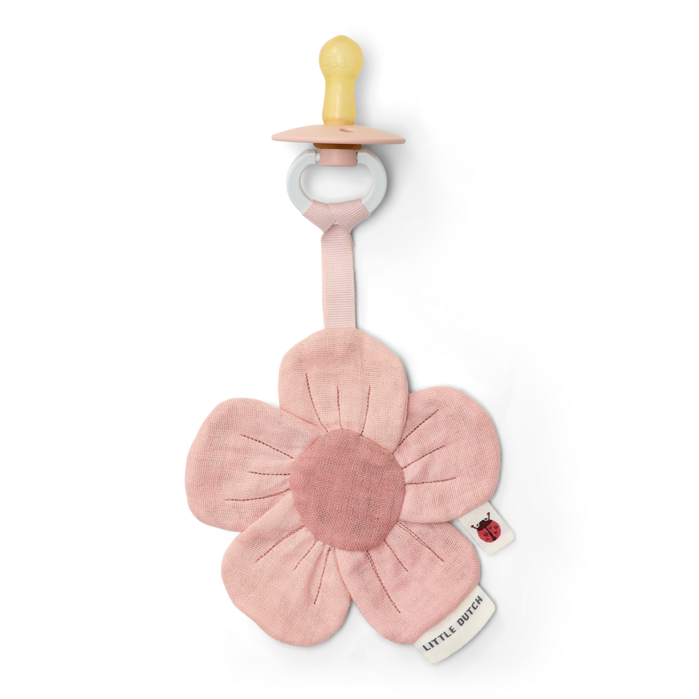 Little Dutch Speendoekje Bloem | Fairy Garden Roze