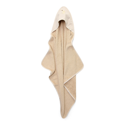 Little Dutch Badcape Baby Bunny 75x75 | Beige