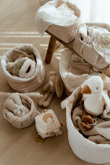 Little Dutch Swaddle Doeken Hydrofiel 70x70 | Pure Soft Beige