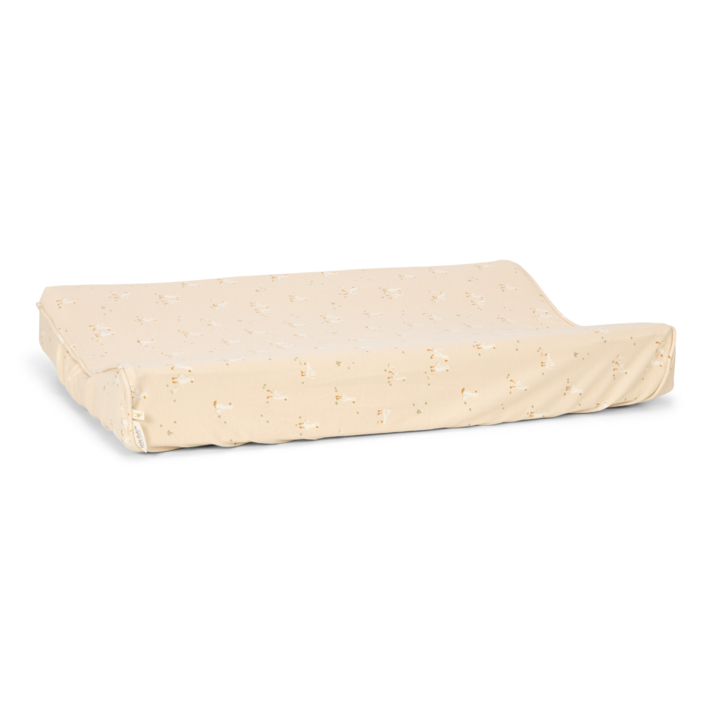 Little Dutch Aankleedkussenhoes Little Goose | Beige