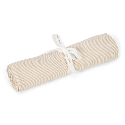 Little Dutch Swaddle Doek Hydrofiel 120x120 | Pure Soft Beige