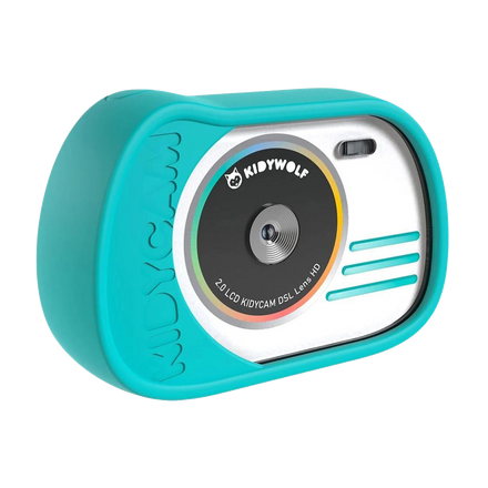 Kidywolf Kidycam Waterdichte Actiecamera | Cyaan