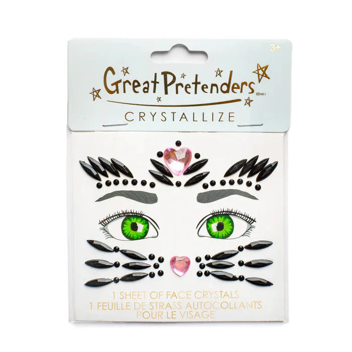 Great Pretenders Gezichtsjuwelen Crystals | Black Cat