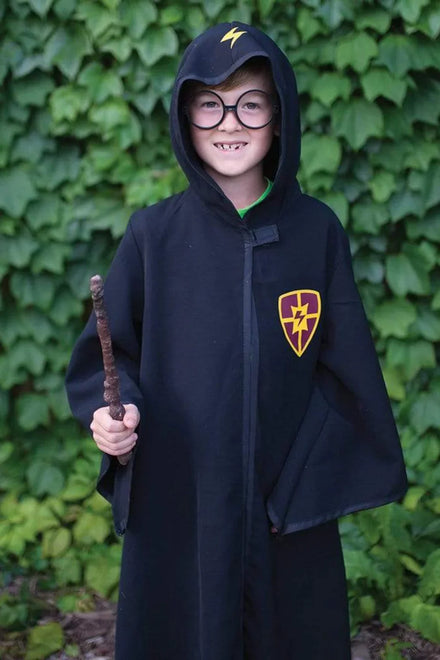 Great Pretenders Tovenaar Wizard Cloak & Glasses | 5-6Y