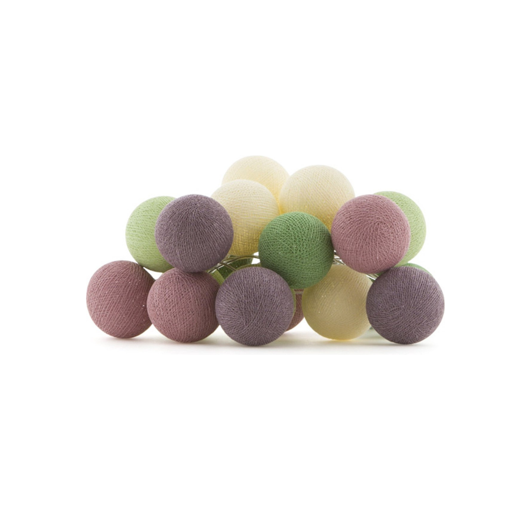Cotton Ball Lights Lichtslinger 20 stuks | Forest Fruit