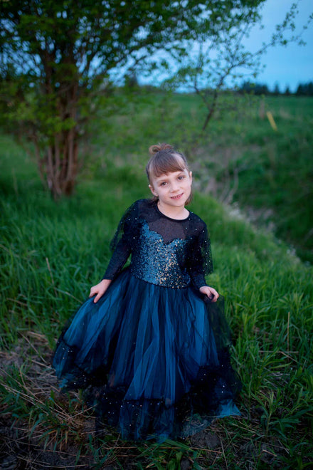 * Great Pretenders Luna The Midnight Heksen Kleed 3-4Y