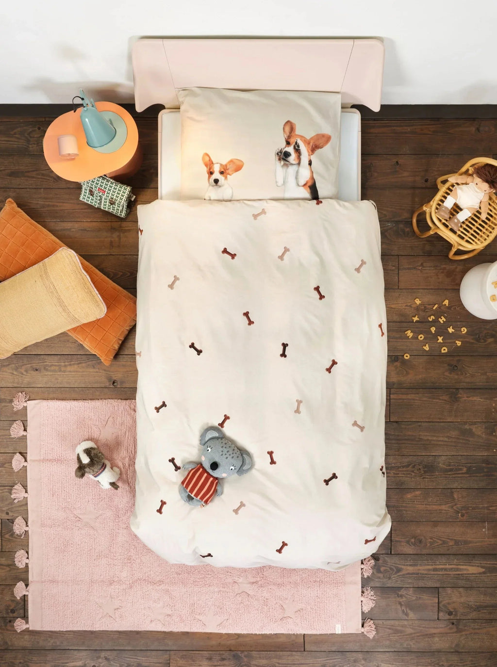 SNURK Dekbedset 140x200/220cm | Beagle Friends