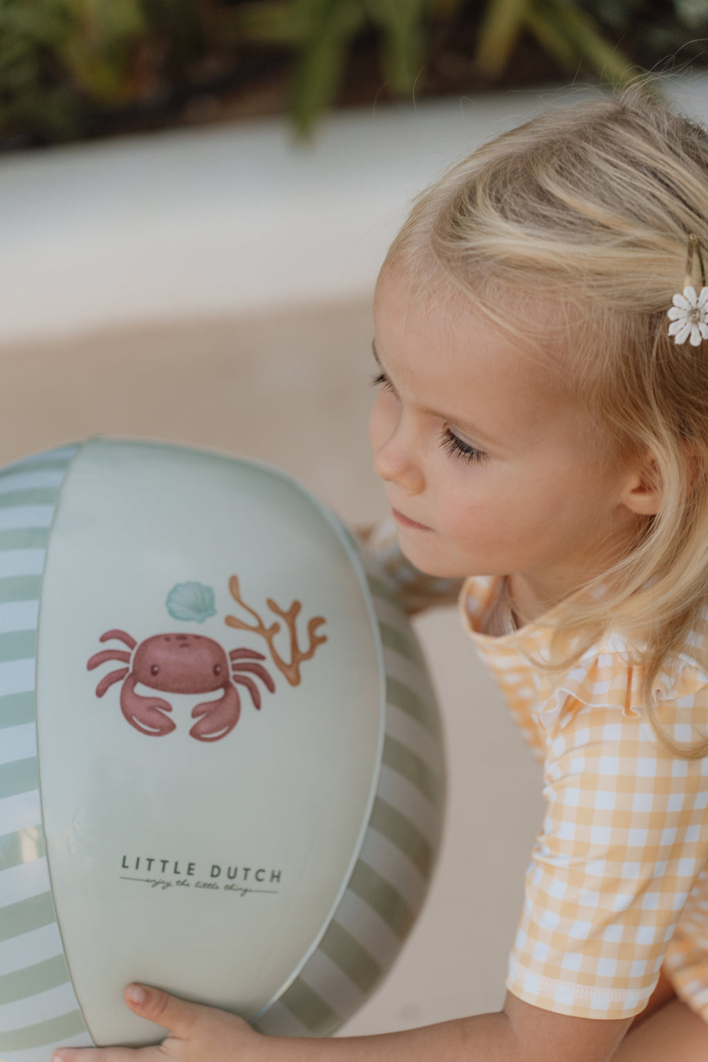 * Little Dutch Strandbal 35cm | Fresh Greens