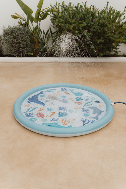 Little Dutch Ocean Dreams Sprinklermat 150cm | Blauw